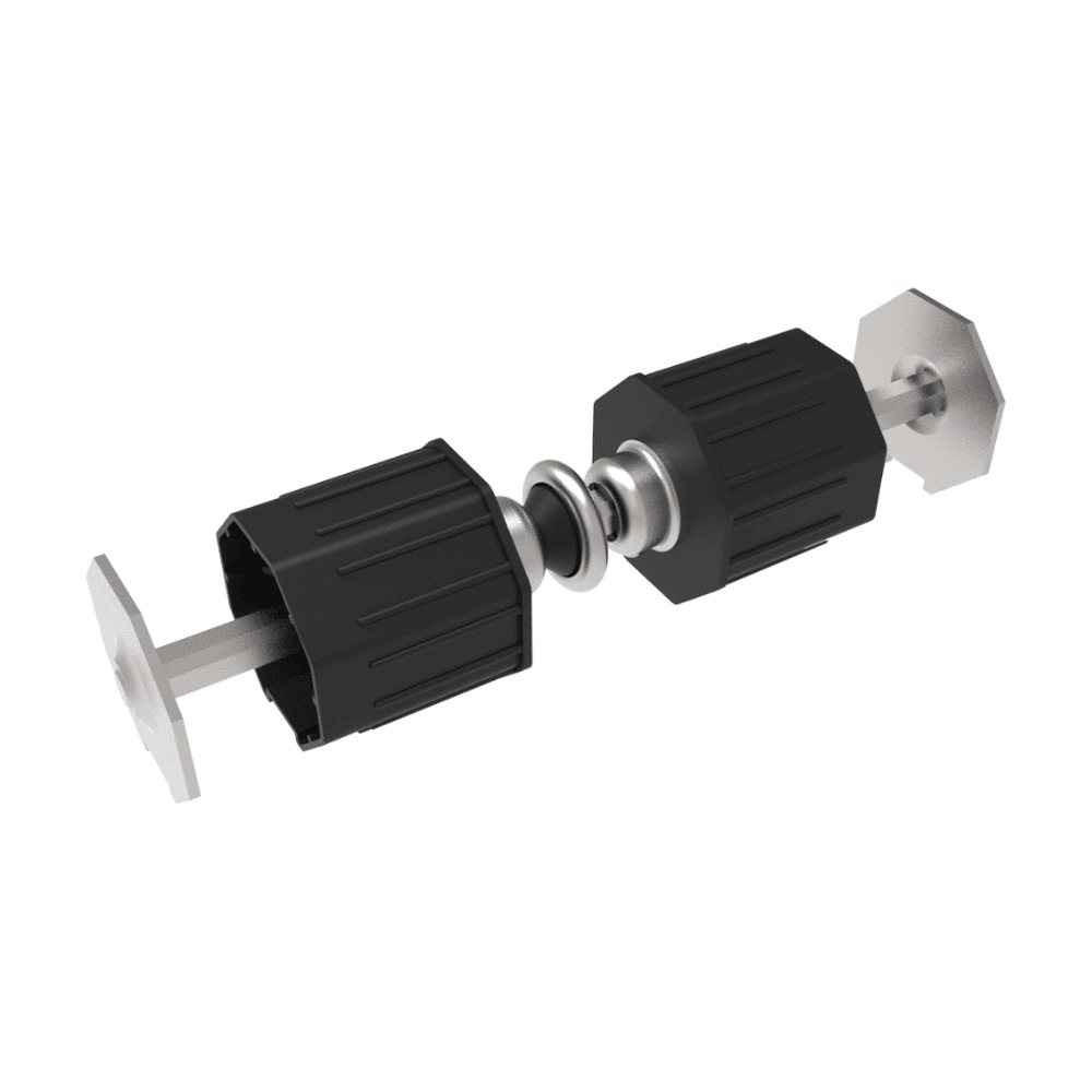 70 mm PVC 42 mm Rulmanlı İkili Boru Başı