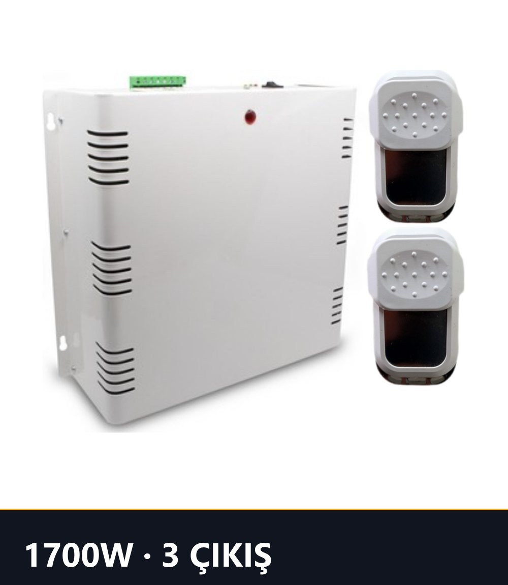 İzmaksan Güç Kaynağı 1700W Üç Çıkış