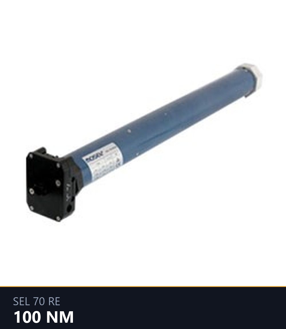 Mosel Sel 70 RE 100 NM Radyo Alıcılı Tüp Motor